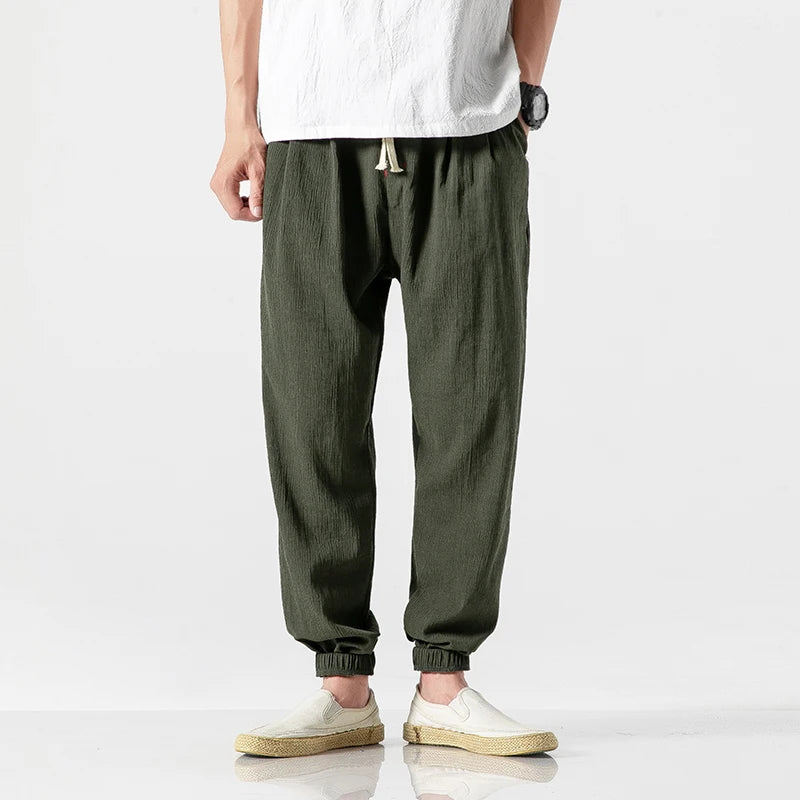 Arden Linen Joggers
