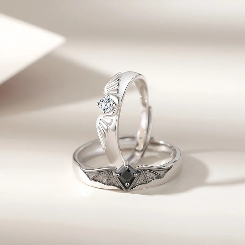 Celestial Contrast Ring Set