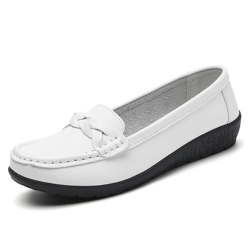 Savona Leather Slip-Ons
