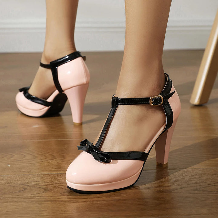 Sophia Bow Charm Heels