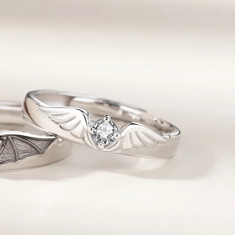 Celestial Contrast Ring Set