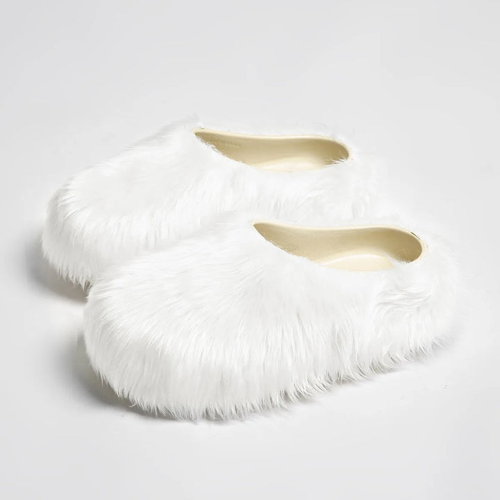 Elara Fur Mules