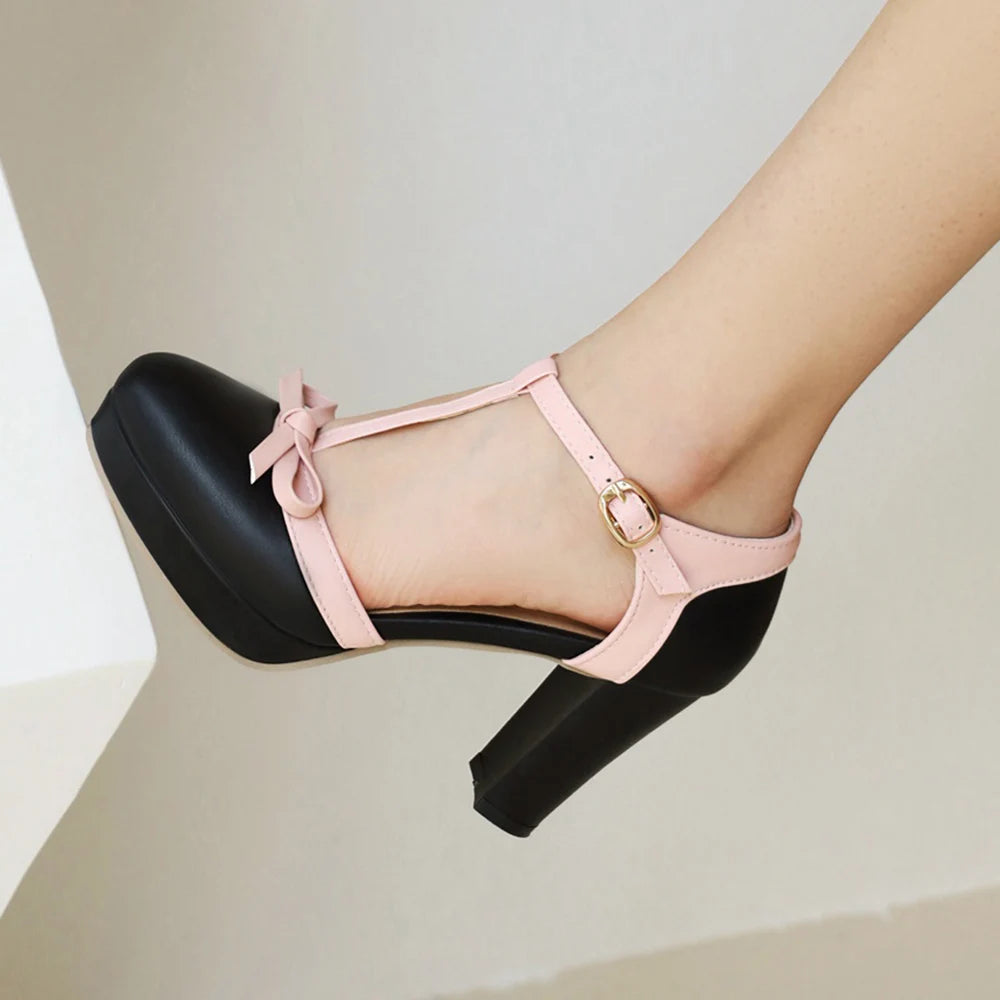 Sophia Bow Charm Heels