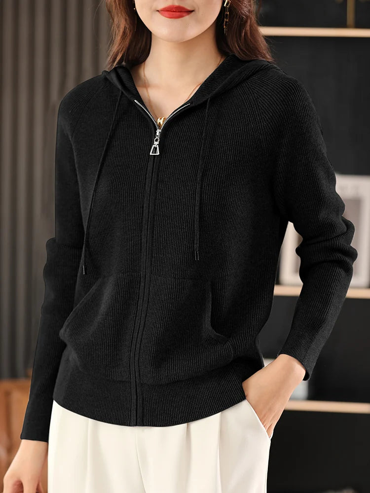 Essential Knit Zip-Up