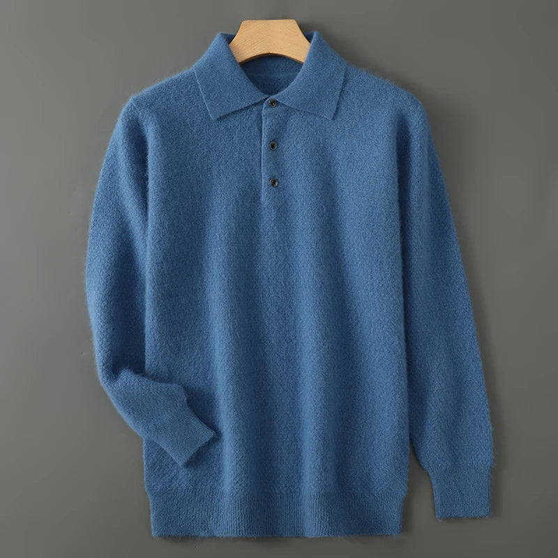 Savoni Cashmere Button-Up