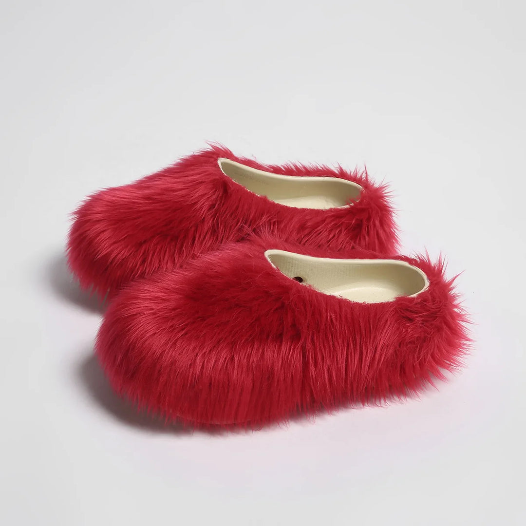 Elara Fur Mules