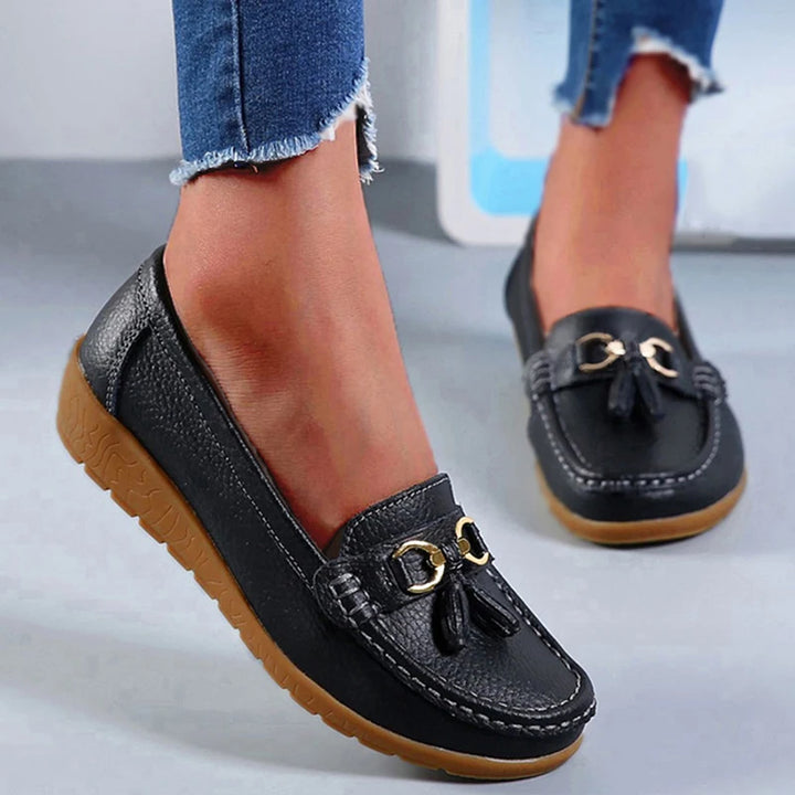Savona Leather Tassel Loafers