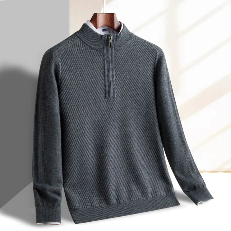 Verano Wool Half-Zip Sweater