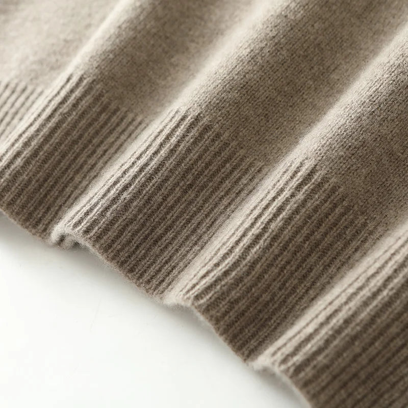 Savoni Wool Quarter-Zip Sweater