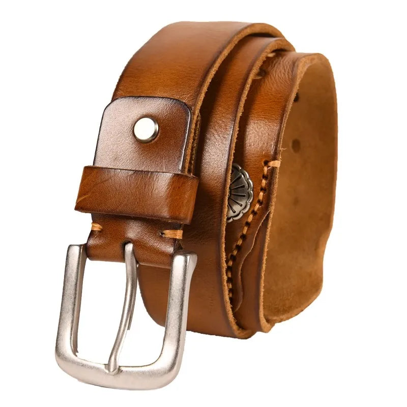 Handcrafted Leather Western Belt