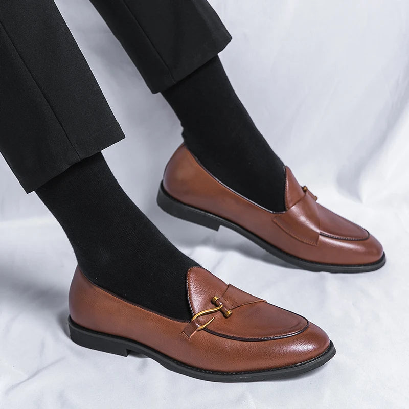 Savoni Leather Loafers