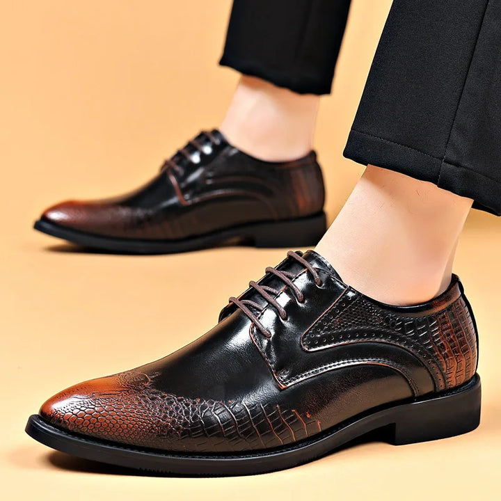 Savoni Crocodile Oxfords
