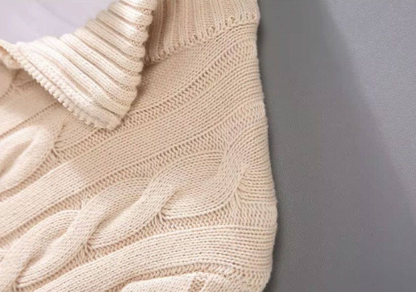 Arden Half-Zip Cotton Sweater