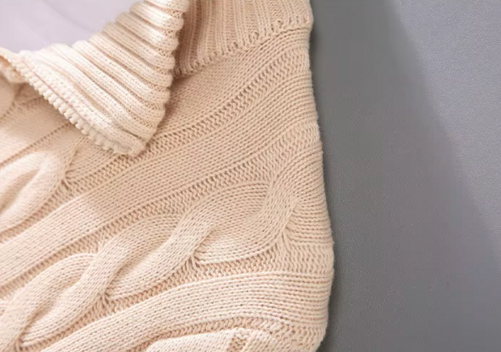 Arden Half-Zip Cotton Sweater