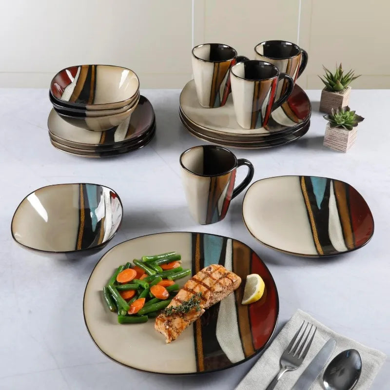 Artisan Earth Dinnerware Set