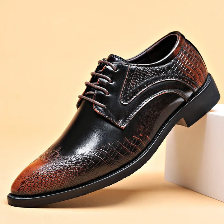 Savoni Crocodile Oxfords