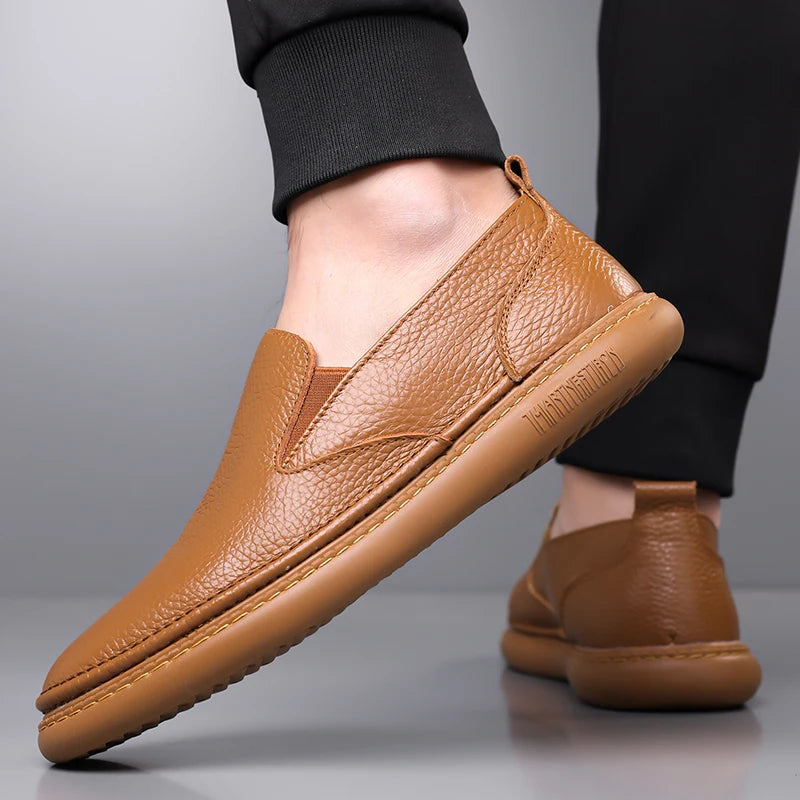 Savoni Leather Loafers