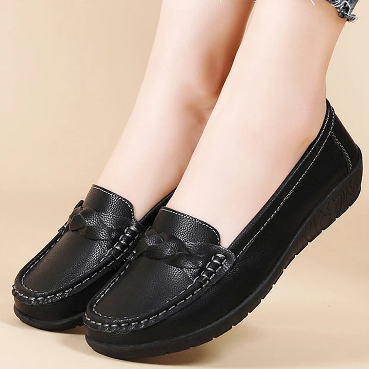 Savona Leather Slip-Ons