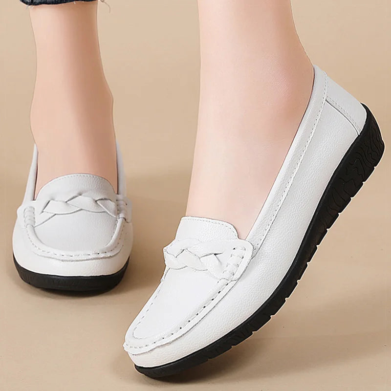Savona Leather Slip-Ons