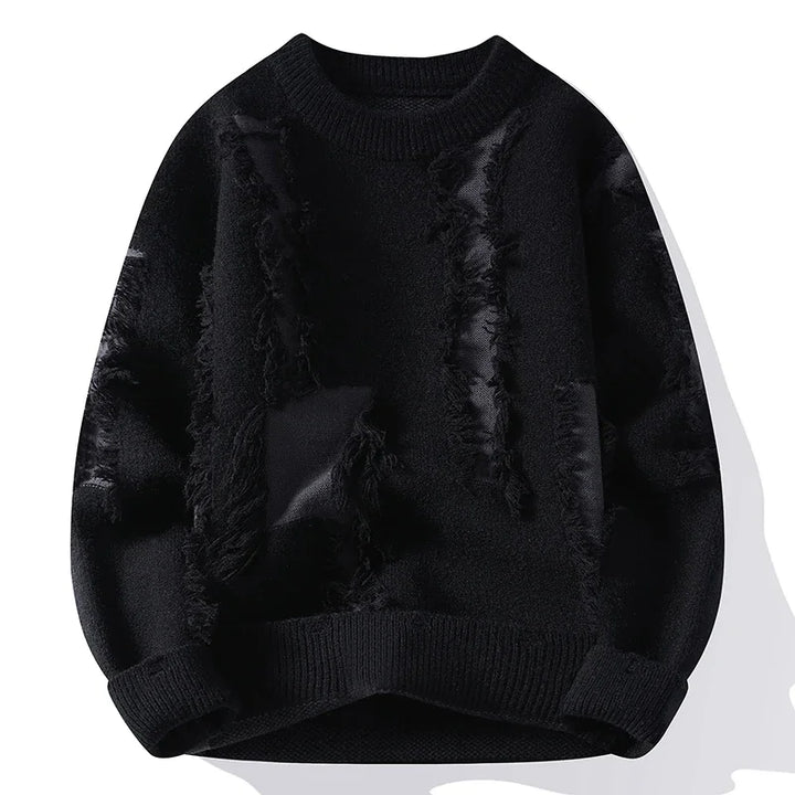 Camden Frayed Knit Sweater