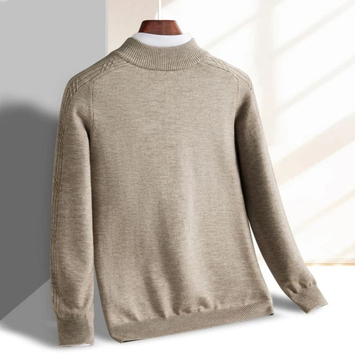 Verano Wool Half-Zip Sweater