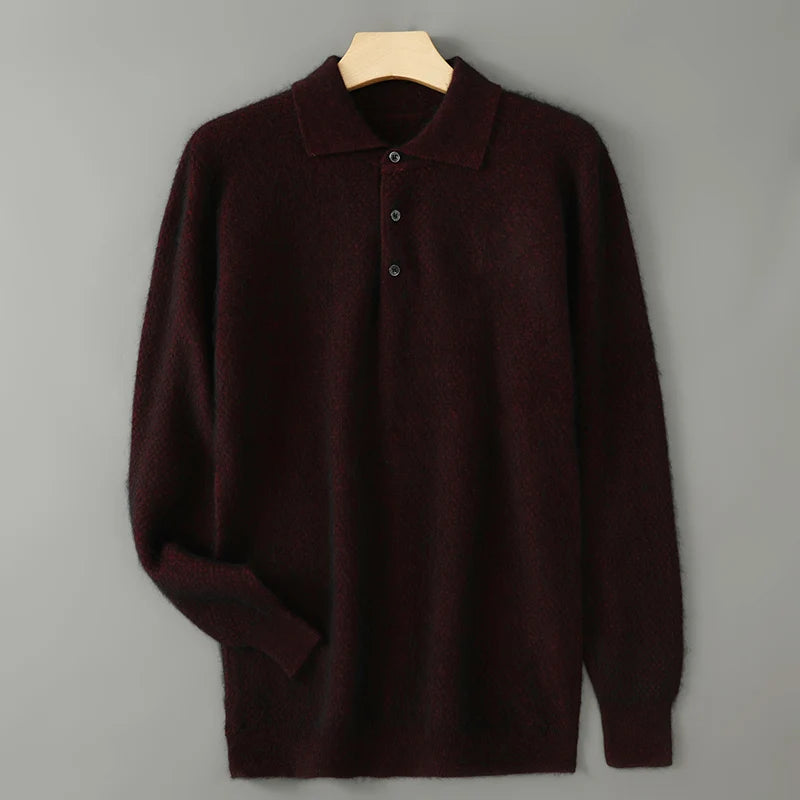 Savoni Cashmere Button-Up