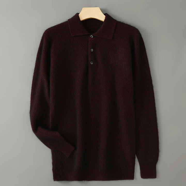Savoni Cashmere Button-Up