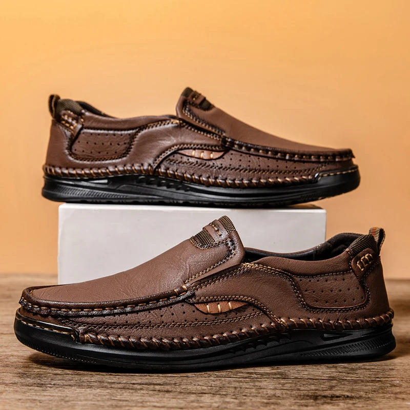 Savoni Leather Loafers