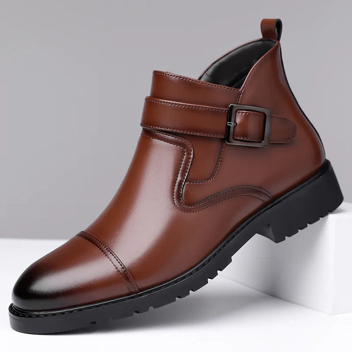 Savoni Leather Chelsea Boots