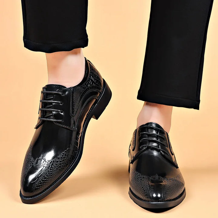 Savoni Crocodile Oxfords